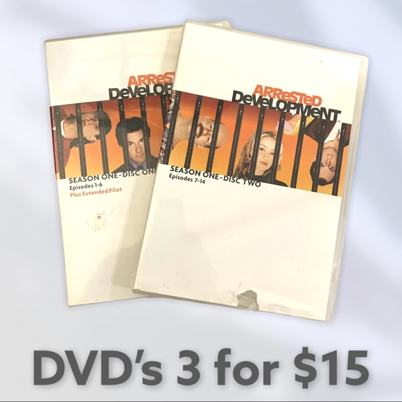 📀 Arrested Development Season 1 2 disc DVD set📀 - Picture 1 of 3